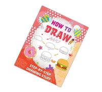 Libro Passo Per Adorabile Educativo Apprendimento Precoce Alimentare A Tema Animale A Tema Animale Facile Da Disegnare Colorare Apprendimento Precoce- Per Bambini