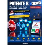 Libro Patente B - Manuale di Scuola Guida con Mappe Concettuali: Teoria illustrata, quiz commentati e simulazioni d'esame in APP, aggiornate al Nuovo ... l'esame al primo colpo - patenti B, A1 e AM