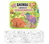 Libro per acquerelli, attività educative per l'apprendimento | Quaderno per acquerelli per bambini, giocattoli da viaggio, per arte, artigianato, istruzione, bambini, ragazze, casa, aula