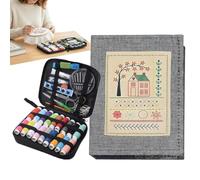 Libro per Cucire Ricami, Libro da Ricamo Fai da te, Libros Dei Punti Di Ricamo con 143 Punti, Guida Alla Pratica Cucito, Embroidery Stitchs Book Kit, Set Ricamos per Principianti, Appassionati Cucito