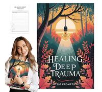 Libro Per Guarire Dal Trauma | Diari Tascabili Sul Trauma Per Uomini | Guida Per Alleviare Problemi Emotivi In Viaggio Lavoro Scuola E All'aperto