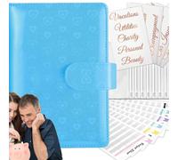 Libro per la casa, contanti, pianificatore di bilancio per il riempimento di contanti, buste budget, organizzatore per raccoglitori di denaro, libro di risparmio