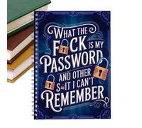 Libro per la Registrazione di Nomi Utente e Password,Quaderno Ad Anelli Per Conservare Informazioni Siti Web | Taccuino Per Accessi E Credenziali | Per Anziani Genitori Nonni Famiglia E Amici