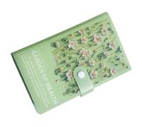 Libro per le sfide per risparmiare denaro, con 100 buste, con pittura a olio 3D, organizer portatile per risparmio, gestione delle bollette e spese