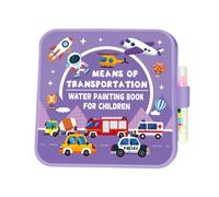 Libro Per Per Bambini - Libro Riutilizzabile Per Pittura Ad Acqua Con Penna | Set Da Colorare Magico Portatile Per I Più Piccoli, Giocattolo Da Viaggio Senza Disordine, Regalo Di Arte Creat