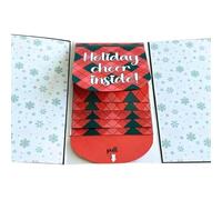 Libro porta carte regalo fatto a mano per Natale, cartoline a sorpresa con buste, libretti porta buste libretto porta carte personalizzati da fare da soli, articoli per feste di Natale per famiglie