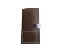 Libro portagioie portatile trasparente in PVC sigillato in argento for riporre collane e orecchini Per Orecchini Collane(Color1)