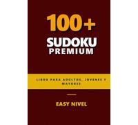 Libro Premium de Sudoku: Sudokus Fáciles | 6x9 Pulgadas, 220 Páginas | Nivel Fácil | Más de 100 Rompecabezas | Soluciones Incluidas