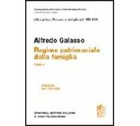 Libro primo: artt. 159-230. Regime patrimoniale della famiglia