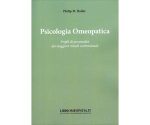 LIBRO PSICOLOGIA OMEOPATICA - PHILIP M. BAILEY