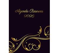 libro reservas restaurante 2026 a4: Agenda de reservas para hoteles, restaurantes, cafeterías y pizzerías. Cuaderno de hostelería en español. Libro de registro de clientes 12 meses (365 días)