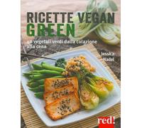 LIBRO RICETTE VEGAN GREEN. 40 VEGETALI VERDI - JESSICA NADEL