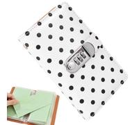 Libro Risparmio 100 Buste Per Contanti, Pianificatore Tracker Portatile | Con Blocco Password, Libro Risparmi Contanti 11,38x17,78 cm Per Budget Casa Ufficio Scuola, Salva 5.050 Dollari