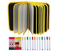 Libro riutilizzabile per scrivere e disegnare, lavagna cancellabile, per bambini e ragazze, scuola materna, educazione a casa, asilo, aula, regalo, viaggio su strada, vacanze, sala | Giardino