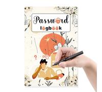 Libro Salvataggio Password,Rubrica Portatile Per Indirizzi - Per Accesso Internet, Portatile Per Salvare Account