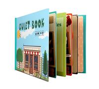 Libro sensoriale Bebe interattivo 3D, giocattolo puzzle da traffico, animale, numeri, vegetale, bambini, educazione precoce, adesivo, libro per bambini, puzzle regalo per bambini, cognizione delle piante