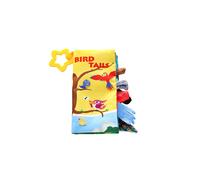 Libro Sensoriale Neonato Animali Uccelli 3 Mesi+ con Massaggiagengive Libro di S