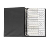 Libro SMD Serie 1206 170 Tipi Resistori Assortimento Campione Accessori Elettronici Plastica Nera Confezione SMT Kit Assortiti per Professionisti Elettronici