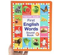 Libro Sonoro Con Le Prime Parole In Inglese, Il Mio Primo Giocattolo Sonoro In Inglese, Oltre 470 Parole, 21 Temi, Libro Parlante For Imparare L'inglese, Libri Educativi Interattivi