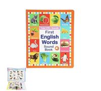 Libro Sonoro Delle Prime Parole In Inglese,Il Mio Primo Giocattolo Sonoro In Inglese - Oltre 470 Parole,21 Temi,Per L'Apprendimento Linguistico,L'Istruzione Scolastica (1pcs)