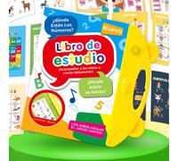 Libro sonoro elettronico per bambini in età prescolare in spagnolo e inglese