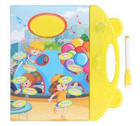 Libro sonoro elettronico per bambini, Libro parlante per apprendimento interattivo, Giocattolo per l'apprendimento della lingua birmana inglese cinese con 24 pagine, Libro sonoro