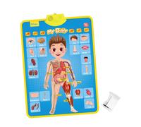 Libro sonoro in inglese per bambini, gioco e tabella di lettura divertente