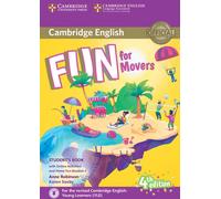 LIBRO STUDENTE FUN FOR MOVERS ATTIVITÀ ONLINE AUDIO HOME FUN EDUCAZIONE LINGUIST