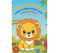 Libro une los puntos de Animales: Propuestas visuales sencillas para mejorar el control del lápiz y el enfoque en edades tempranas con 25 actividades.