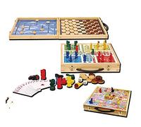 LIBROLANDIA Giocheria GGI190034 Gioca e RIGIOCA - 100 Giochi Riuniti in Legno