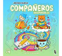Libros para colorear - Compañeros Inseparables: Edición especial - Contiene 60 ilustraciones