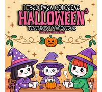 Libros para colorear - Halloween 3 - Tenebroso y Acogedor: Contiene 60 ilustraciones