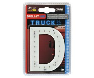 LIBX Spell-It Led 90 Mm 24V - Blu - D