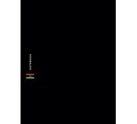 Libya Flag A4 Notebook: Minimalist Black Gloss Cover, 120 Lined Interior Pages, 60 Sheets, Cream Paper, 8.5 x 11 inches. Notepad for Work, Study, ... Ideas, Back-to-School and Office Stationery.