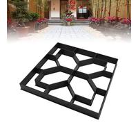 LICAEVEY 15,7x15,7x1,6 Pollici Walk Maker Riutilizzabile per Percorsi in Cemento, Stampo per Pavimentazione Manuale per Pietra Miliare del Marciapiede del Cortile del Giardino