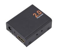 LICAEVEY 4K 60Hz HDMI Extender Booster Repeater 30M (98ft) 18 Gbps, Amplificatore di Segnale HDMI 2.0 con Cavo di Alimentazione USB, Custodia in Metallo, Plug and Play per Proiettore