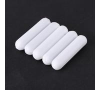 LICAEVEY 5 Pezzi PTFE Stir Bar Miscelatore Magnetico Lab Spinner Bianco