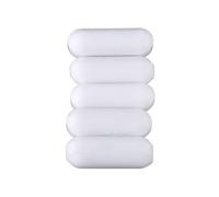 LICAEVEY 5 Pezzi PTFE Stir Bar Miscelatore Magnetico Lab Spinner Bianco