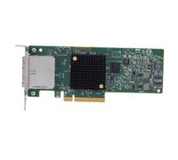 LICAEVEY Adattatore Bus Host SAS 9207 8e, Controller Esterno SATA SAS PCIe 3.0 X8 a 8 Porte da 6 Gb con SFF 8088, per Espansione di Archiviazione di Workstation Server