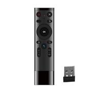 LICAEVEY Air Mouse, Controller Wireless 2.4G con Giroscopio e Telecomando con Input Vocale, Ricevitore USB 16 Tasti Plug and Play per Proiettore Smart TV TV Box