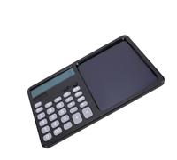 LICAEVEY Calcolatrice Parlante Multifunzione, Calcolatrice da Tavolo con Blocco Note, Ampio Display a 12 Cifre, Tasti Grandi Sensibili per Dati Bancari, Lavoro Finanziario (BLACK)