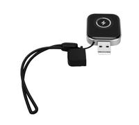 LICAEVEY Cavo di Ricarica Magnetico USB A Portatile per Orologio con | Dimensioni da viaggio compatte, design portachiavi senza fili, copertura anti-smarrimento, alluminio opaco, ricarica rapida