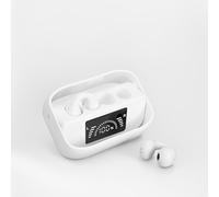 LICAEVEY Clip Auricolare Aperto su Cuffie Bluetooth Wireless 5.3, Auricolari Sportivi a Prova D'acqua IPX5, Tempo di Gioco 4H, Chiamate HD, Adattamento per la Palestra e Vetri (WHITE)