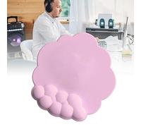 LICAEVEY Cloud Mouse Pad Wrist Support Memory Foam Ergonomic Palm Rest | Memory foam e struttura in silicone, il fondo antiscivolo mantiene il tappetino fissato sulla scrivania