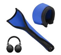 LICAEVEY Coperchio di Fascia Ricambio Compatibile con MDR 1R/1RBT/1A/1ADAC Cuffie a Testa con Cerniera, Cuoio Artificiale e Fascia in Schiuma (BLUE)