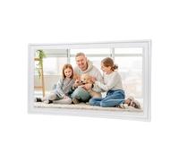 LICAEVEY Cornice Digitale WiFi da 15,4 Pollici per Presentazioni, Calendario, Sveglia, Meteo, Touchscreen HD 1920x1080 con Condivisione Multiutente con Controllo App (WHITE)