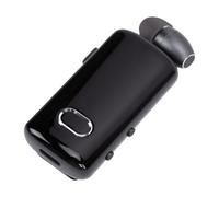 LICAEVEY Cuffia Bluetooth Auricolare Wireless Retrattile con Microfono a Cancellazione di Rumore, Display Digitale, 200 Ore in Standby per la Guida (GRAY)