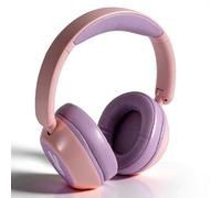 LICAEVEY Cuffie Bluetooth per Bambini, Luci LED Colorate, Cuffie Wireless Cablate Sopra L'orecchio con Limite Volume, 25 Ore di Riproduzione per Telefono Cellulare, Tablet, Laptop (PINK)