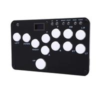 LICAEVEY Fight Stick per PS Switch Steam Deck Vince Android OS X, 12 Tasti Effetti di Luce RGB Controller di Gioco a Bassa Latenza Sostituibile a Caldo