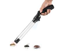 LICAEVEY Insetti Catcher Aspirapolvere con Luce a LED - Forte Aspirazione per Ugello Lungo Tubo Trasparente, Succhiaio di Insetti Alimentati a Batteria per Vespe Falene Api di Vespe di